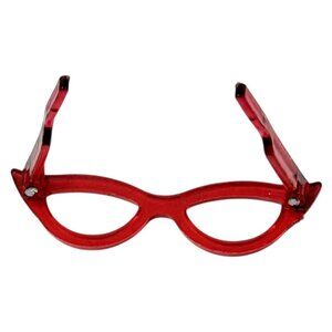 Vintage Tammy Doll Red Cat Eyes Glasses Ideal 1960s Marked Japan